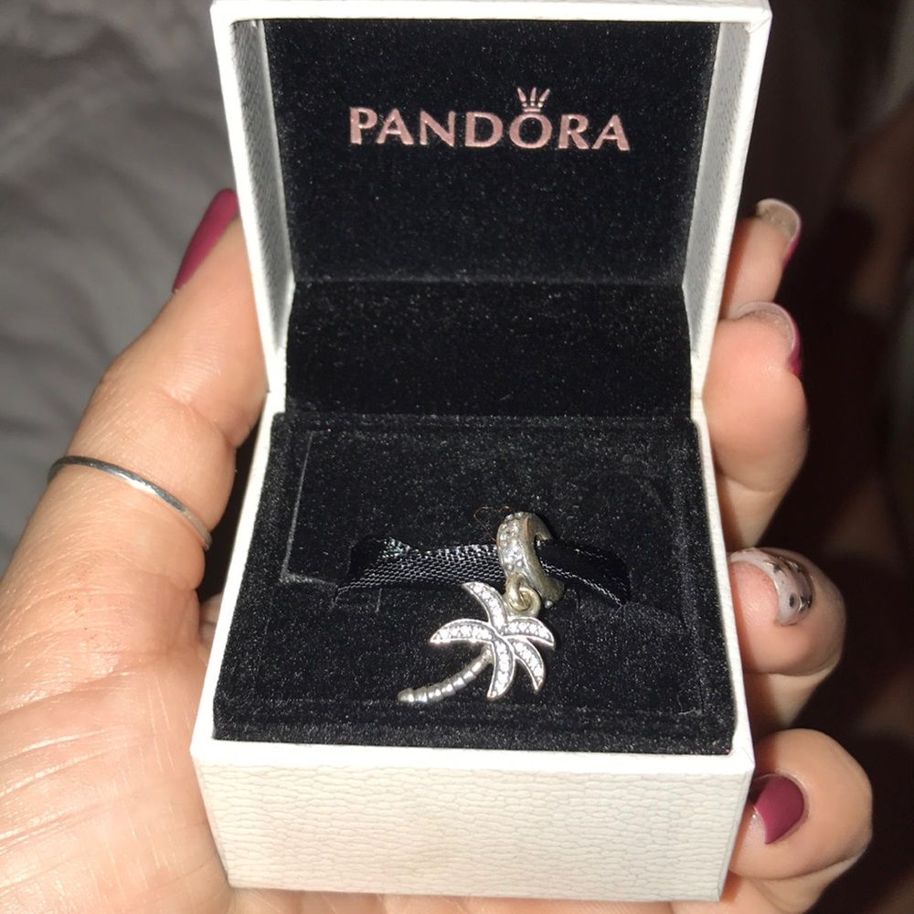 pandora palm tree charm